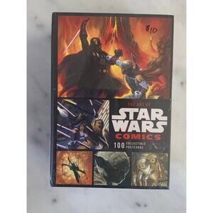 NIB "The Art of Star Wars Comics" 100 Collectible Postcards